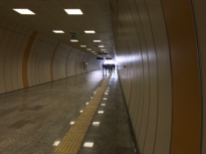 Long tunnel at Seyrantepe Transfer